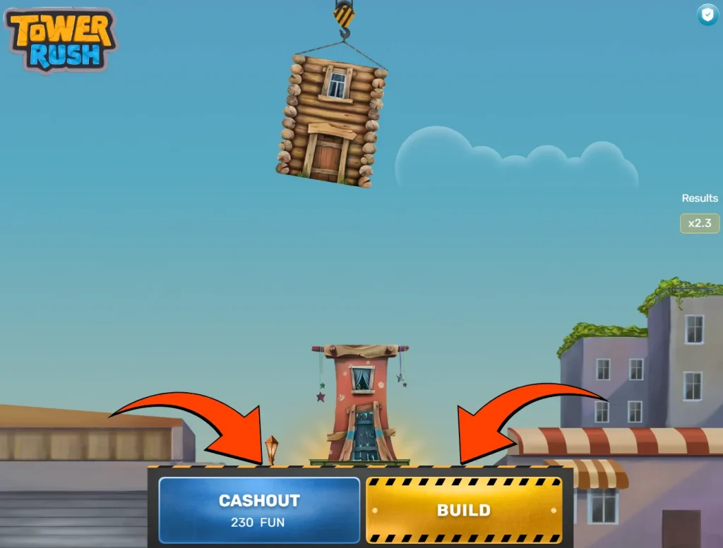 Tower Rush Spielauswahl