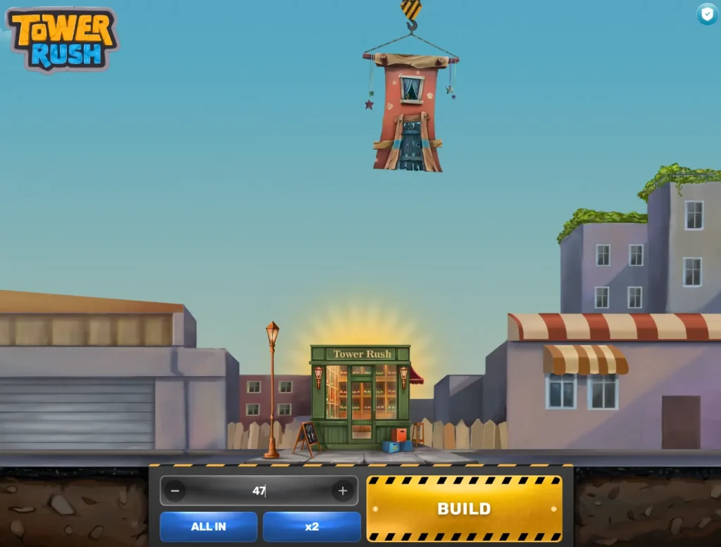 Tower Rush Spielstart