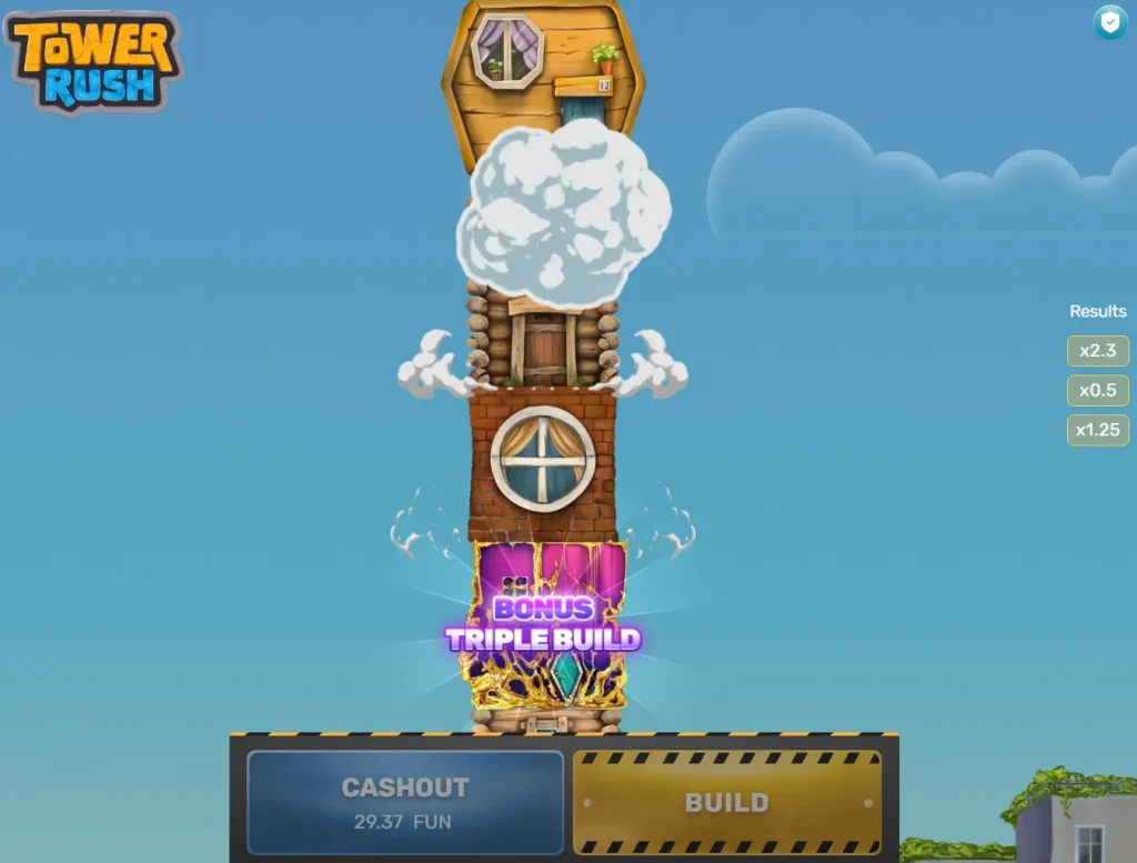 Tower Rush Bonus Triple Build