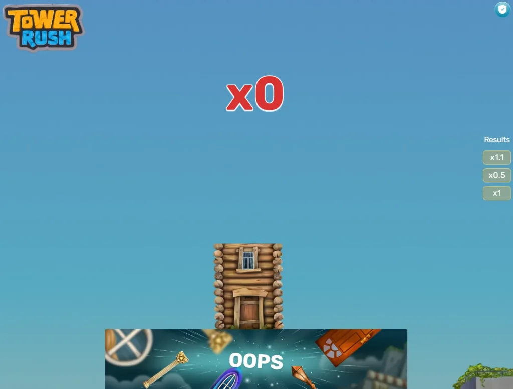 Tower Rush Verlust
