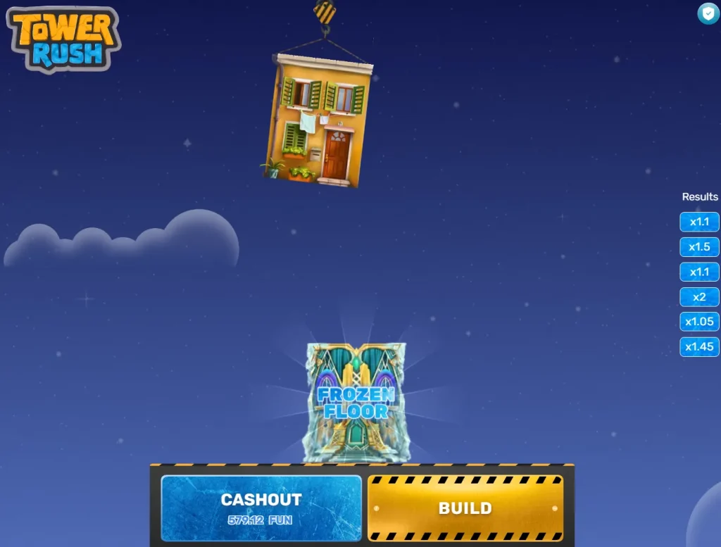 Tower Rush Bonus Frozen Floor